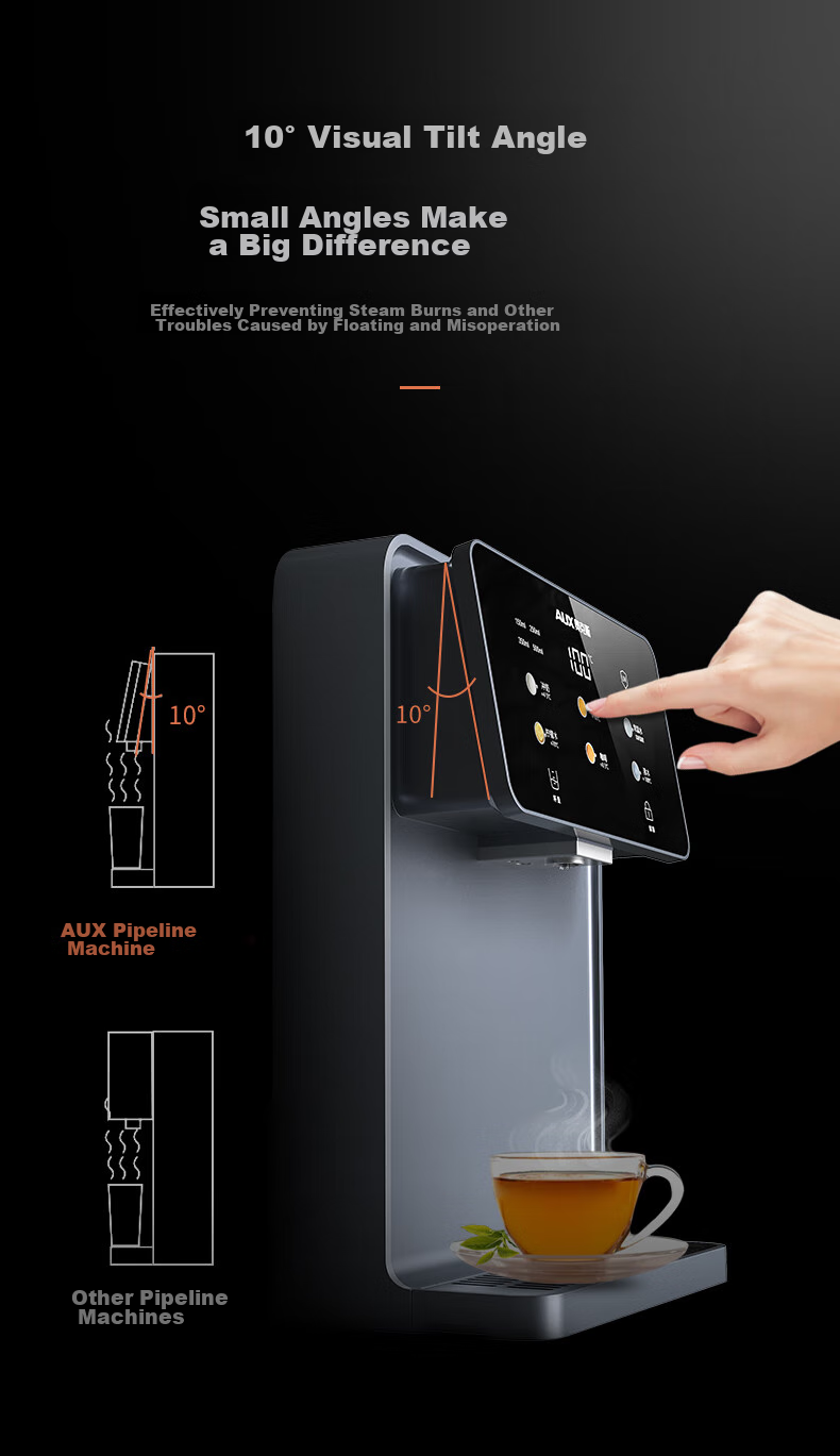 AUX High-End Yunche Series Wall-Mounted Water Dispenser, Newly Upgraded Knob Temperature Control UV Sterilization High-Power Self-Priming Rapid Heating Water Dispenser Purifier Companion YGX-2212W 11