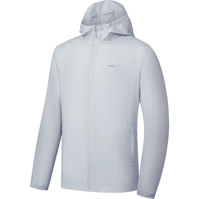 ERKE [Yu Shitong Same Style] Men's Summer Sun Protection Jacket Windbreaker Hooded UPF100+ Sportswear