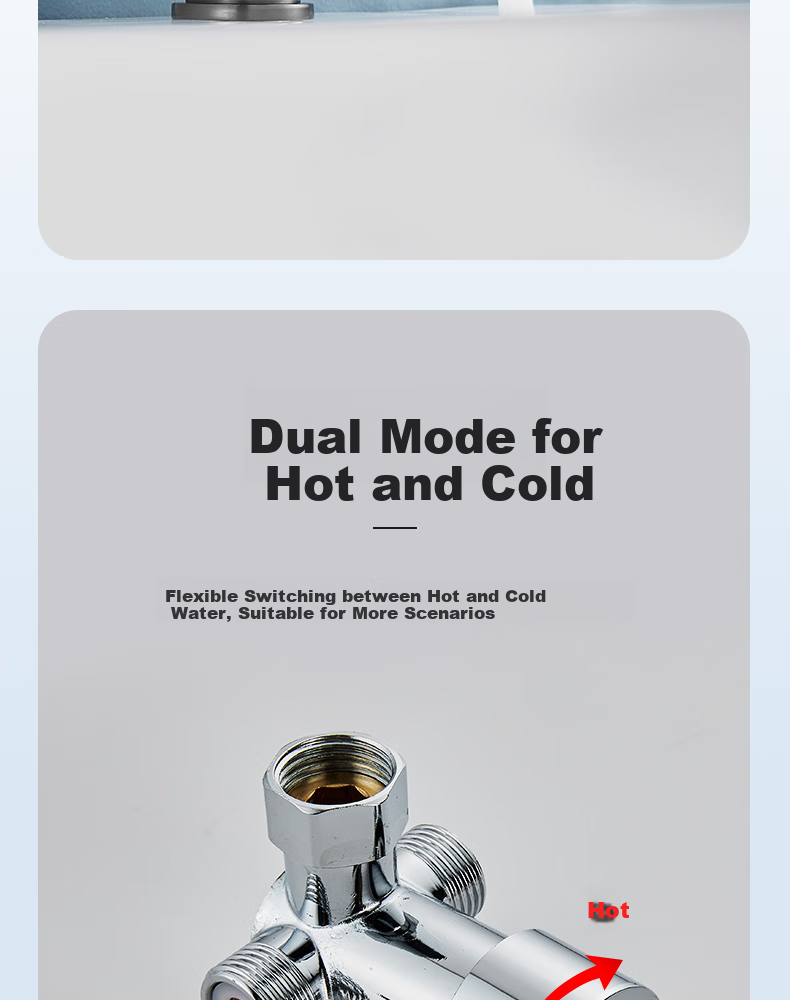 Interhasa! C2095 Hot And Cold Automatic Sensor Faucet, Brass Bathroom Tap, Smart Sink And Washbasin Sensor 7