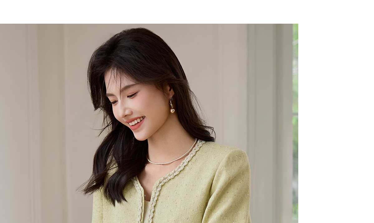 She Enjoy Little Chanel Style Short Jacket Women Woven 3D Lace Coat Spring Autumn Short Cardigan T51D052 8