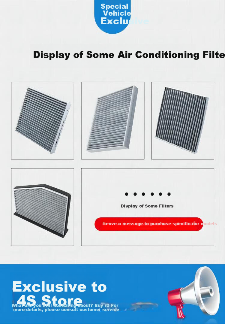 Aolin Activated Carbon Car Air Conditioning Filter Element/ford Edge (Including Plug-In Hybrid) 2019-2024 Models, 1.5L/2.0L 11