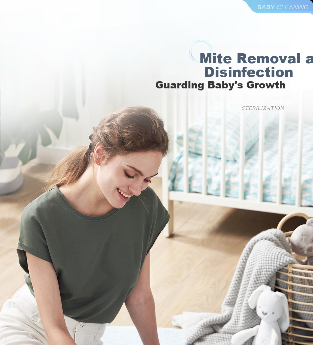 Morphyrichards Self-Cleaning Dust Mite Remover Wireless Bed Vacuum Cleaner, Intelligent Dust And Mite Removal Device with Strong Suction, Long Battery Life of 120 Days without Emptying, Automatic Rechargeable Mite Remover MR3106 32