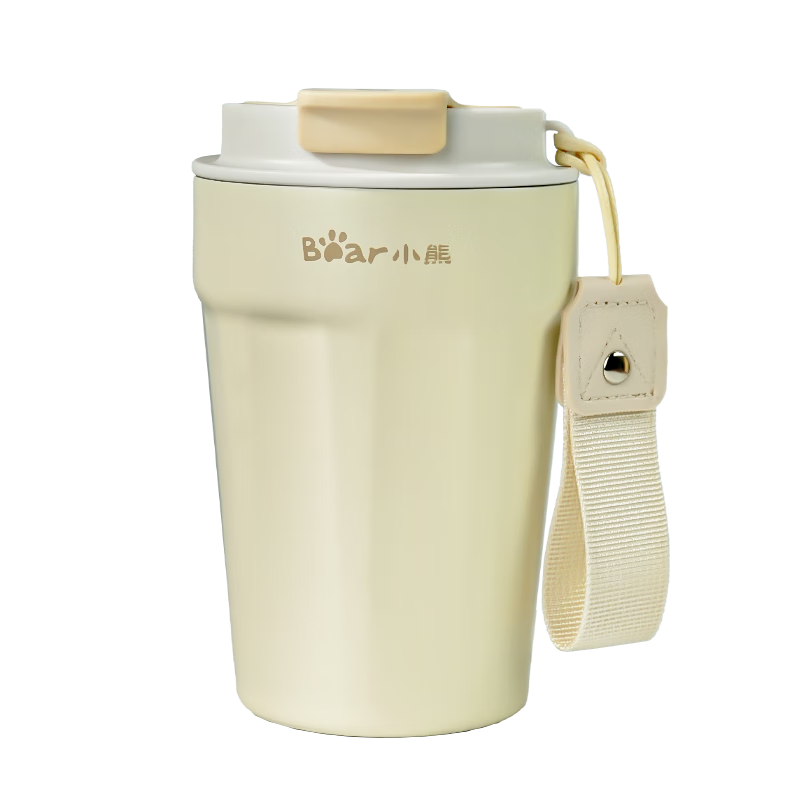 Bear Insulated Mug Coffee Cup, 304 Stainless Steel, Car And Office Use, for Men And Women, Portable Large Capacity 350ml, Gift Idea