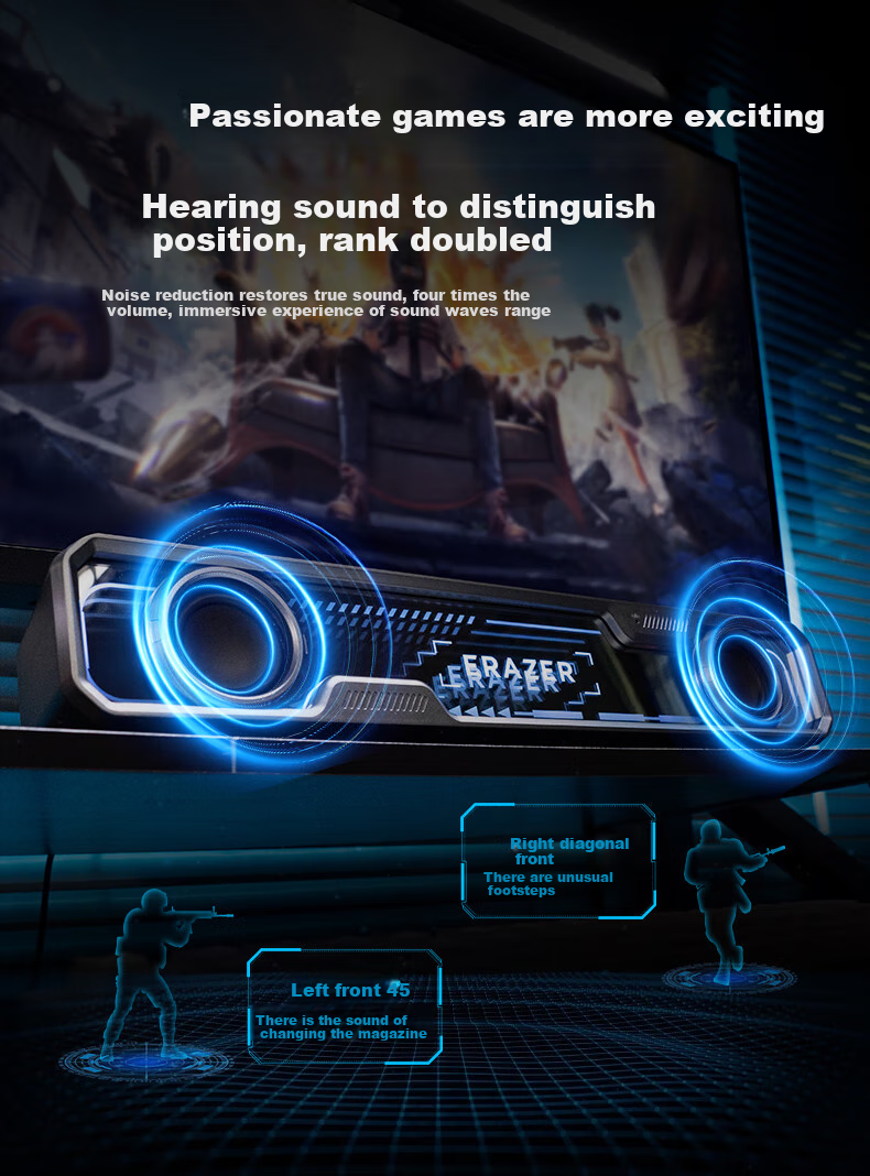 Lenovo Invests in Brand Yinengzhe Speakers, Desktop Bluetooth Speaker with Abyss Lighting, Home Theater-Grade Gaming Headset for E-Sports, Online Classes, Desktop And Laptop Birthday Gift 4
