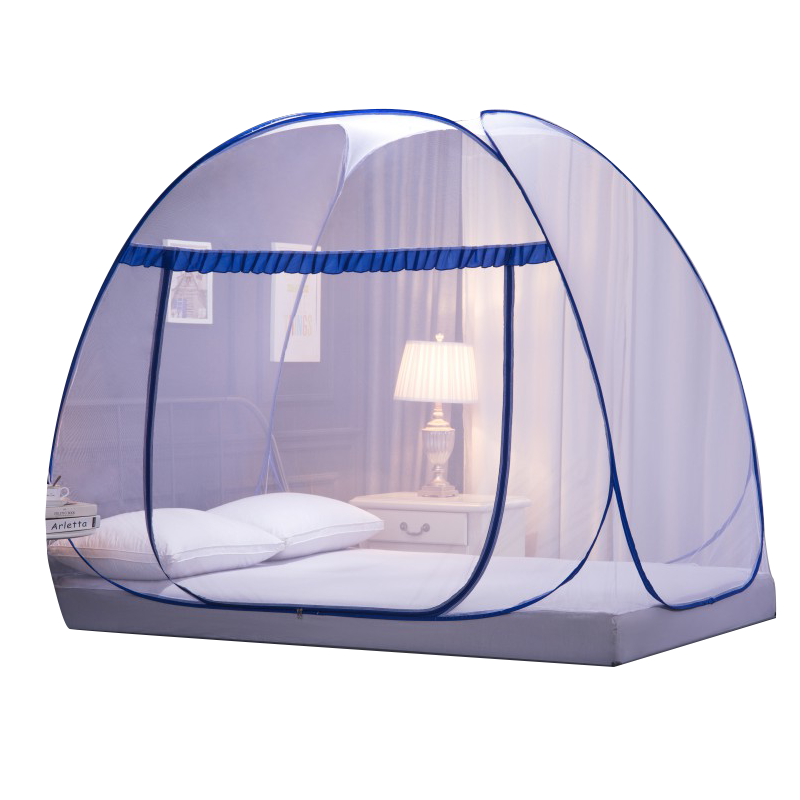 KING SHORE Mongolian Mosquito Net, Single Student Foldable No-Installation Fall-Proof Mosquito Net, 0.9 Meter, [Suitable for Bunk Beds]