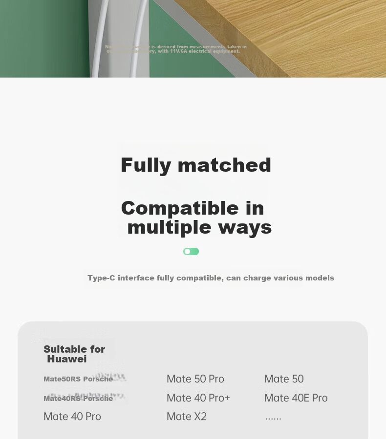Nengshi Type-C Data Cable, 6A Charging Cable, 100W Super Fast Charging, Suitable for Huawei, Honor, OPPO, Xiaomi, 66W Android Phones, USB-C Fast Charging Cable, 2 Meters, White 8