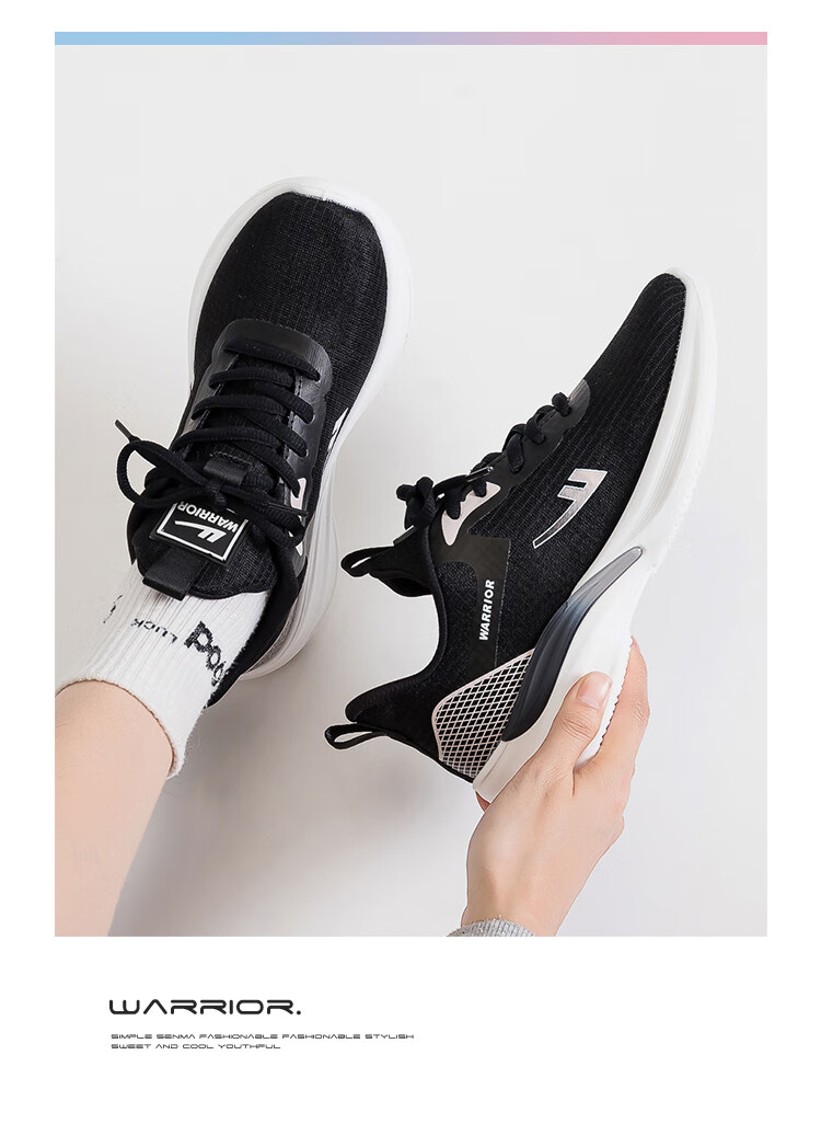 Huili Official Women's Shoes, Summer Breathable Mesh Sneakers for Women, 2026 New Style Women's Shoes, White And Blue, Size 39 14