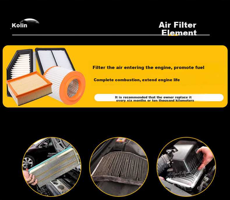 Aolin Car Air Filter Element Cleaner Air Filter Suitable for/Ford Edge/Edge PLUS (2.0T/2.7T) 2