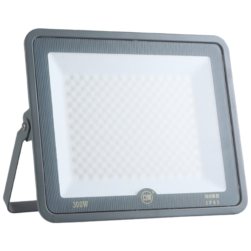 Yaming LED Floodlight Frosted Glass Anti-Glare Stadium Light Warehouse Outdoor Workshop Spotlight IP65 Waterproof Super Bright 200W