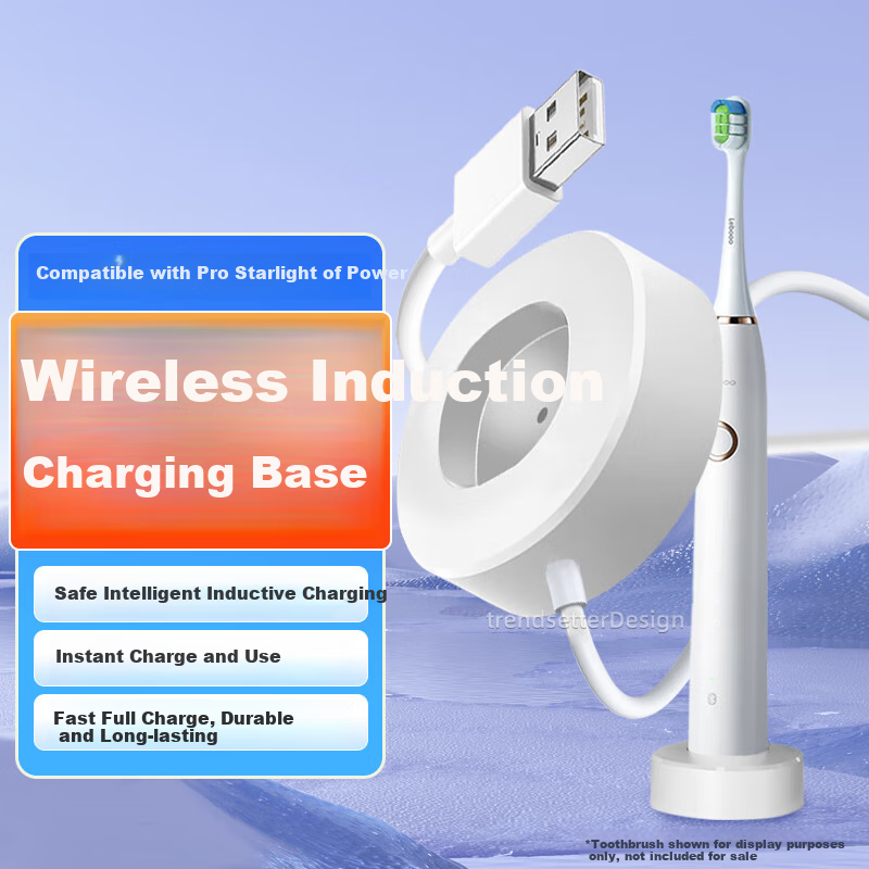 Chaofan Compatible with Libod Electric Toothbrush Charging Base, Star Diamond/star Moon Pro Wireless Sensor Charger, USB Charging Cable Accessories