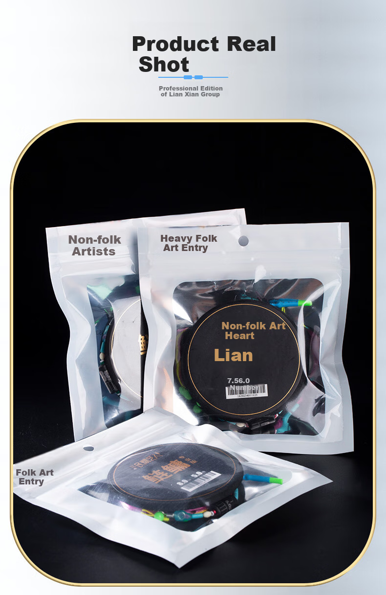 Minjianyiren Master's Pre-Tied Professional Carp And Bighead Carp Fishing Line Set, Ready-To Main Line Kit for Powerful Fishing of Large Fish And Grass Carp 9