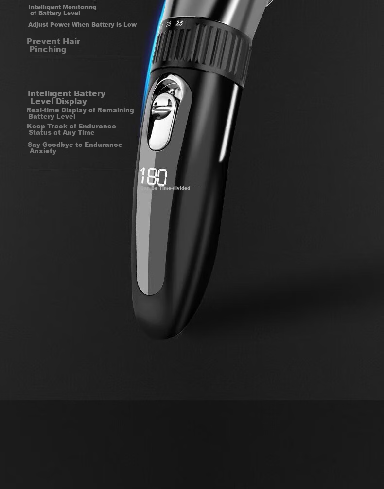 FLYCO Professional Electric Hair Clipper Smart Cordless Hair Trimmer for Adults and Kids Home Use Haircut Tool FC5916 11