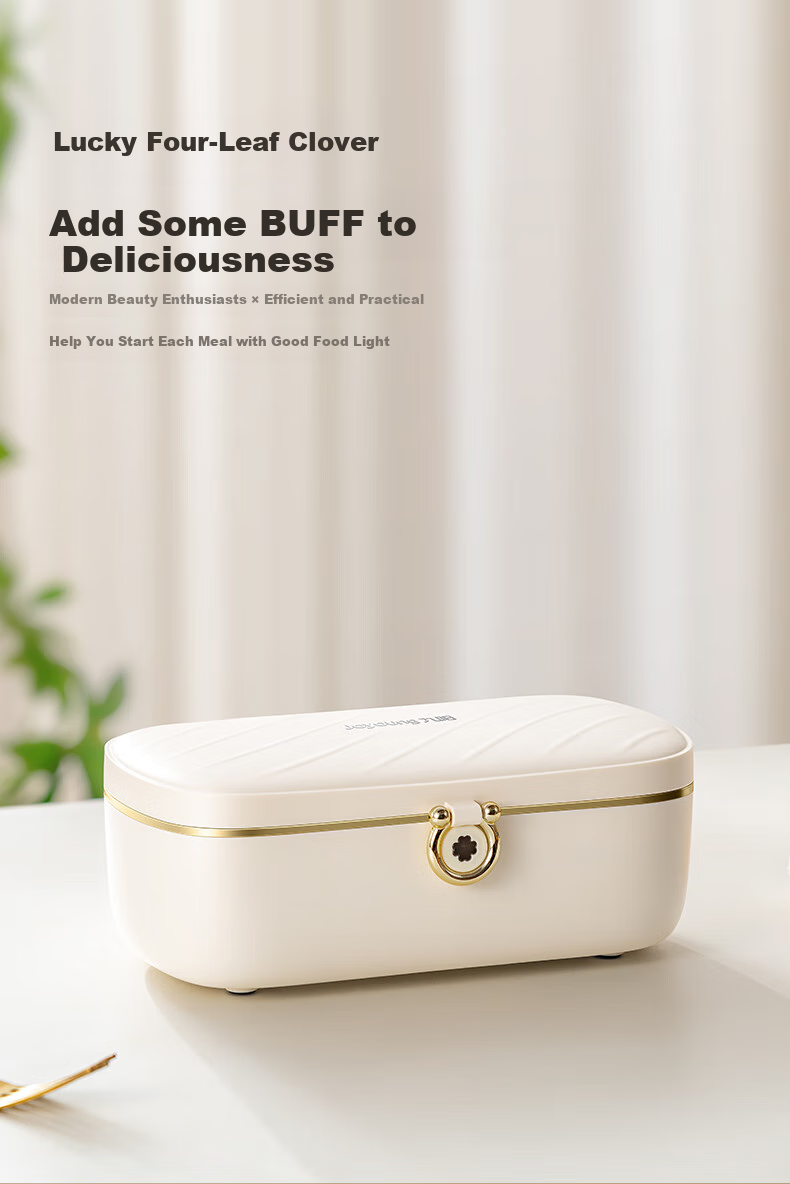 Joyoung Electric Lunch Box Heating Device for Office Workers, Plug-In Food Warmer, 316L Food Grade Material Bento Box F09H-FH100 3
