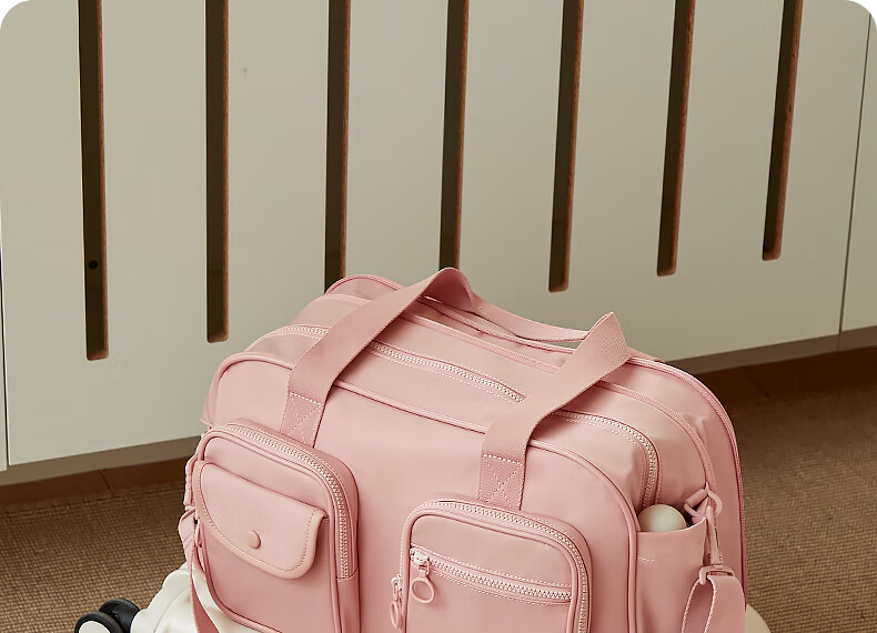 Aji Travel Bag for Women, Large Capacity Luggage Bag with Expandable Space, Suitable for Short Trips And Business Trips, Waterproof Storage, Dry-Wet Separation, Fitness Bag 9