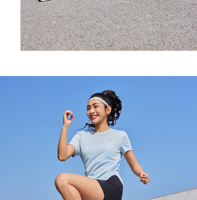 PEAK Quick-Dry Sports Set for Men, Summer Running Casual Badminton Outfit, Breathable Two-Piece Short-Sleeve Shorts for Men DF152001 32