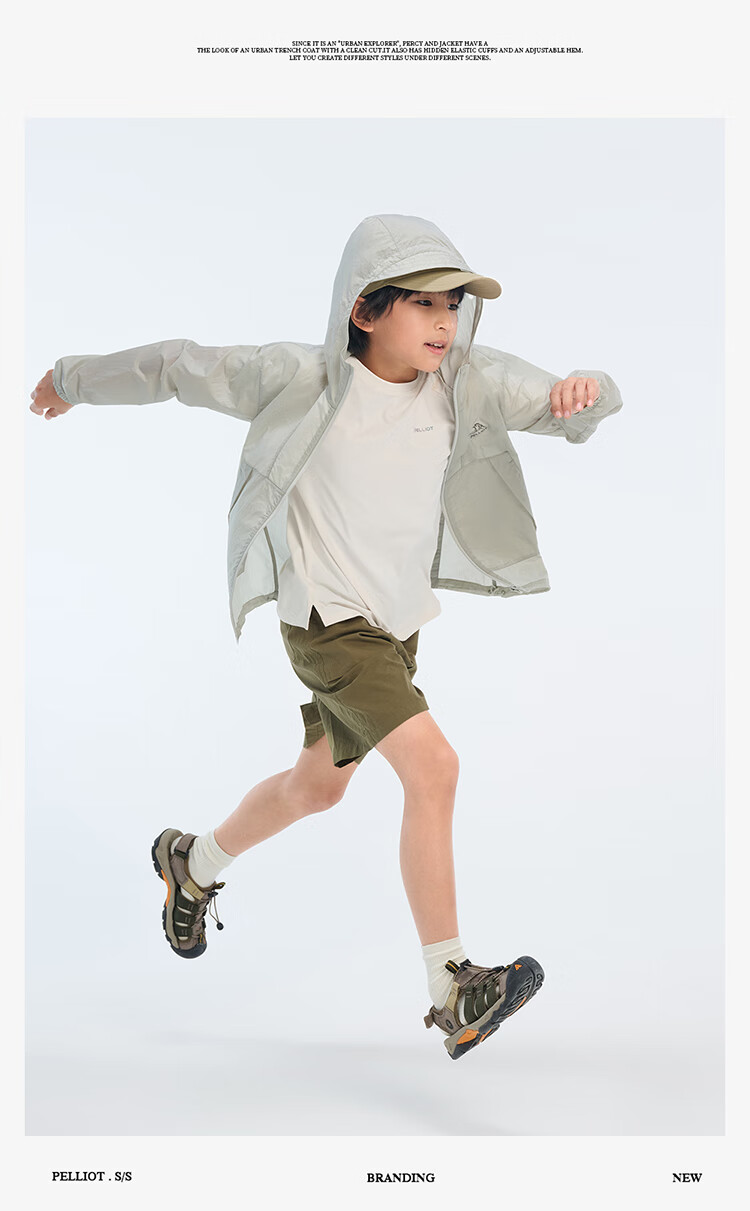 Pelliot [Xiao Sen Lin] Outdoor Children's Sun Protection Clothing, Summer Lightweight, Boys And Girls Sun Protection Jacket, 135212023, Purple, Size 160 27
