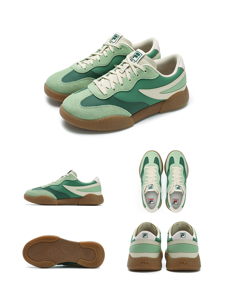 FILA Official Yang Mi Same Style Women's Shoes, PENGUIN Retro Sneakers, Penguin Shoes, Training Shoes, Casual Shoes 39