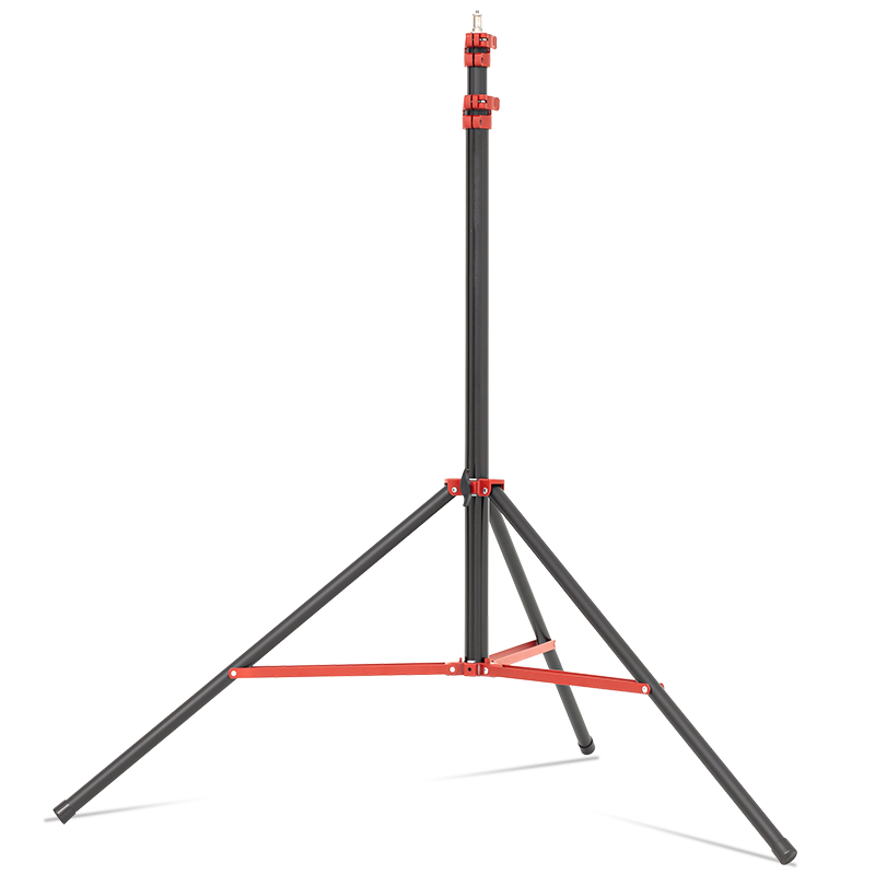 AMBITFUL Zhijie GM280R Portable 2.8-Meter Air Pressure Light Stand with 1/4 Interface, Photography Flash, Large Light Stand, Tripod, Portable Thickened Tripod, LED Fill Light, Universal