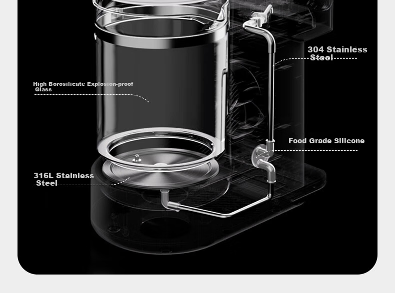 Babycare Constant Temperature Kettle, Baby Formula Maker, Intelligent Water Dispenser, Air-Cooled Cooling, Baby Milk Shaker, 2L 22