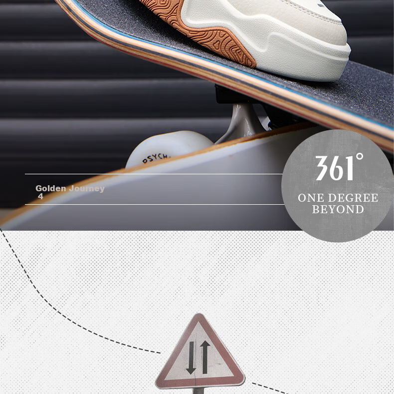 361° Women's Sports Shoes, Jincheng Autumn And Winter High-Top Fleece-Lined Warm Thick-Soled Casual Sneakers for Women, 682446603A-9 5