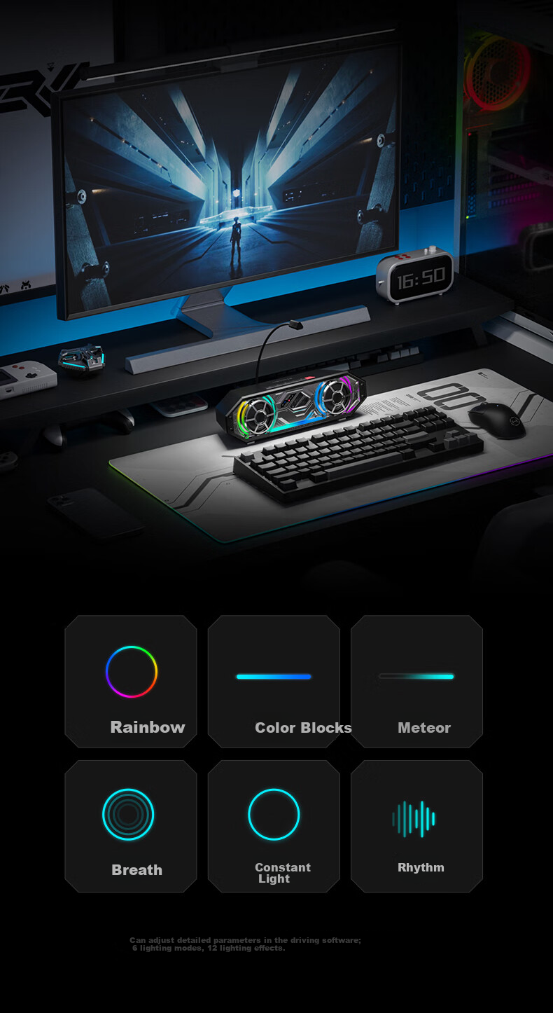 EDIFIER HECATE G2500 Bar 7.1 Soundbar, Gaming Soundbar for Computer Speakers, Desktop Speakers, Audio Computer Desk Graduation Gift, Platinum Pink 17