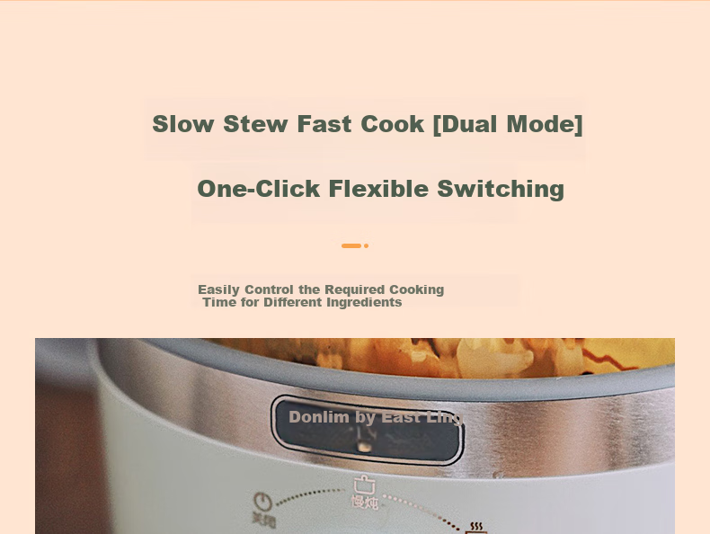 Donlim Electric Stew Pot, Soup And Bird's Nest Double Boiler, Health-Preserving Water Bath Cooker, BB Soup Pot, Small Glass Electric Stew Pot for Nourishment And Beauty, DL-9002 (Forest Green) 16