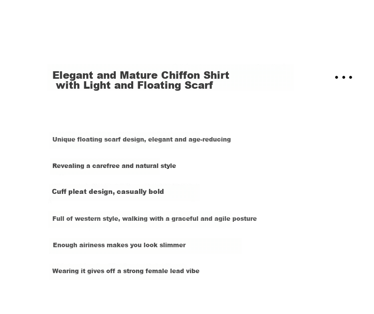 Sentubila Elegant Ribbon Blouse for Women, Spring Women's Wear, Light And Fashionable Long-Sleeve Chiffon Blouse, Versatile Commuter Top 1