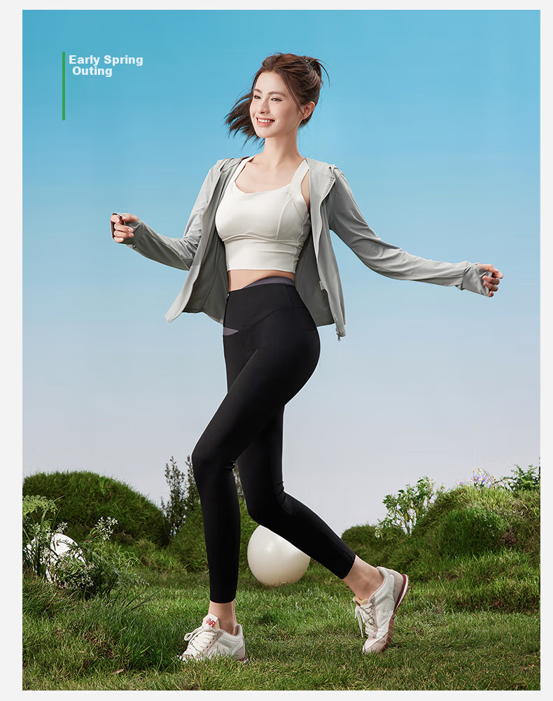 FitonTon Tummy Control And Butt-Lifting Shark Pants for Women, Outer Wear, Autumn And Winter, Fleece-Lined Shaping Leggings, FTD0054-1 S 9