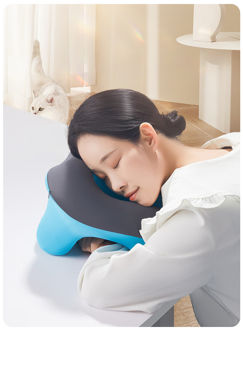 BIMLL B Car U-Shaped Neck Pillow, Multifunctional Nap Sleeping Aid, Office Classroom Pillow for Adults And Childre 5