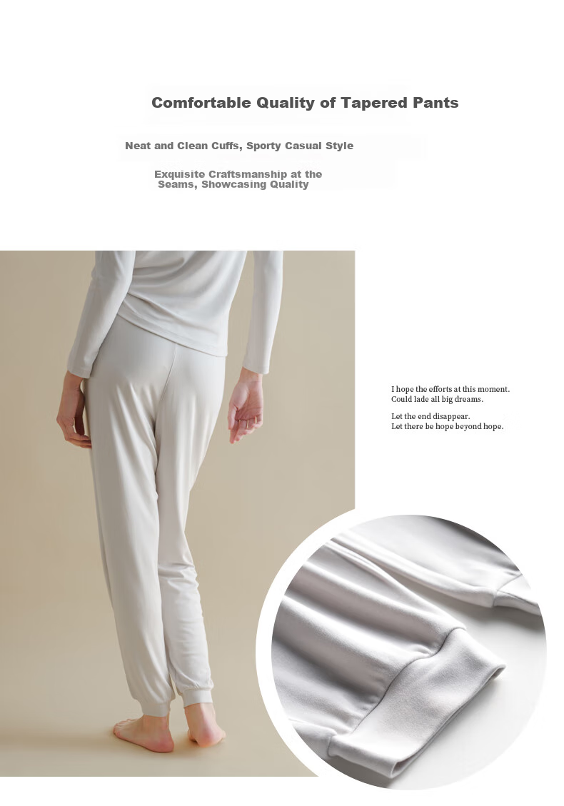 SipianSIPIAN Modal Sleep Pants, Women's Thin Loose-Fitting Long Pants, Pajamas, Casual Loungewear, Trousers for Women, Suitable for Outdoor Wear in Spring And Autumn Seasons 10