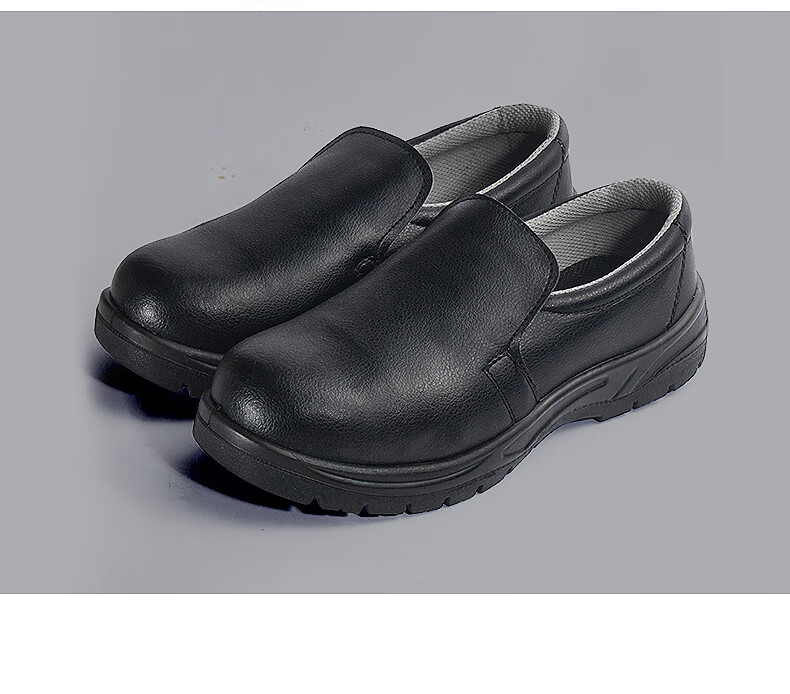 Mulang Anti-Static Safety Shoes Steel Toe Dust-Free Shoes Food Factory Electronic Workshop Professional Non-Slip Work Shoes White Size 42 19