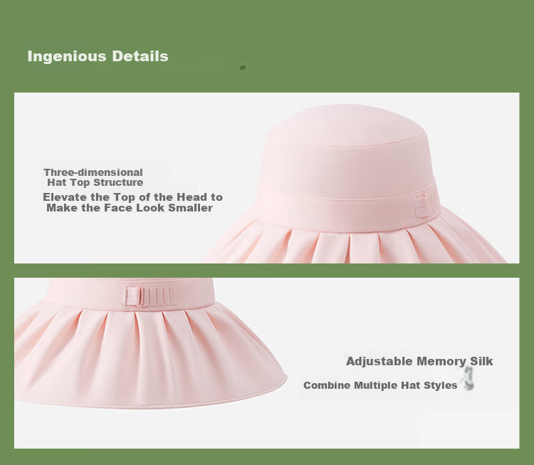 Beneunder Sun Protection Hat Women's Wide Brim Bucket Hat Men's Hiking Sun Hat Full Face UV Protection 16