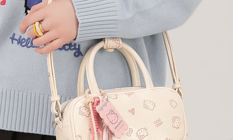 Toutou Women's Handbag Birthday Gift Sanrio HELLOKITTY KITTY Cat Travel Gift for Girlfriend 30