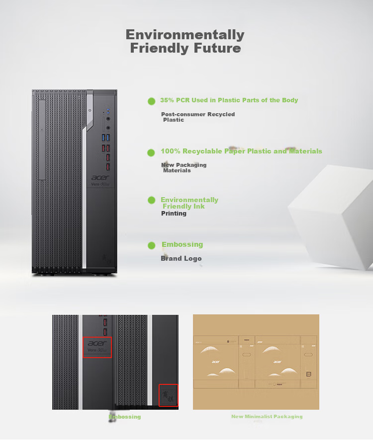 Acer Shangqi High-Performance Desktop Computer Host, Intel Xeon (W-1370P, 16GB RAM, 512GB SSD), AI Modeling High-Performance Custom Versio 6