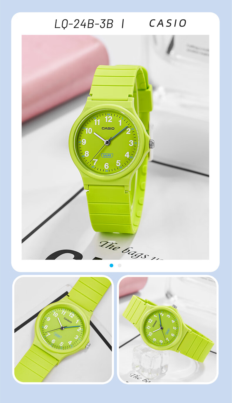CASIO Watch, Sports Casual Student Watch, Quartz Unisex Exam Watch [Valentine's Day Gift], MQ-24B 10