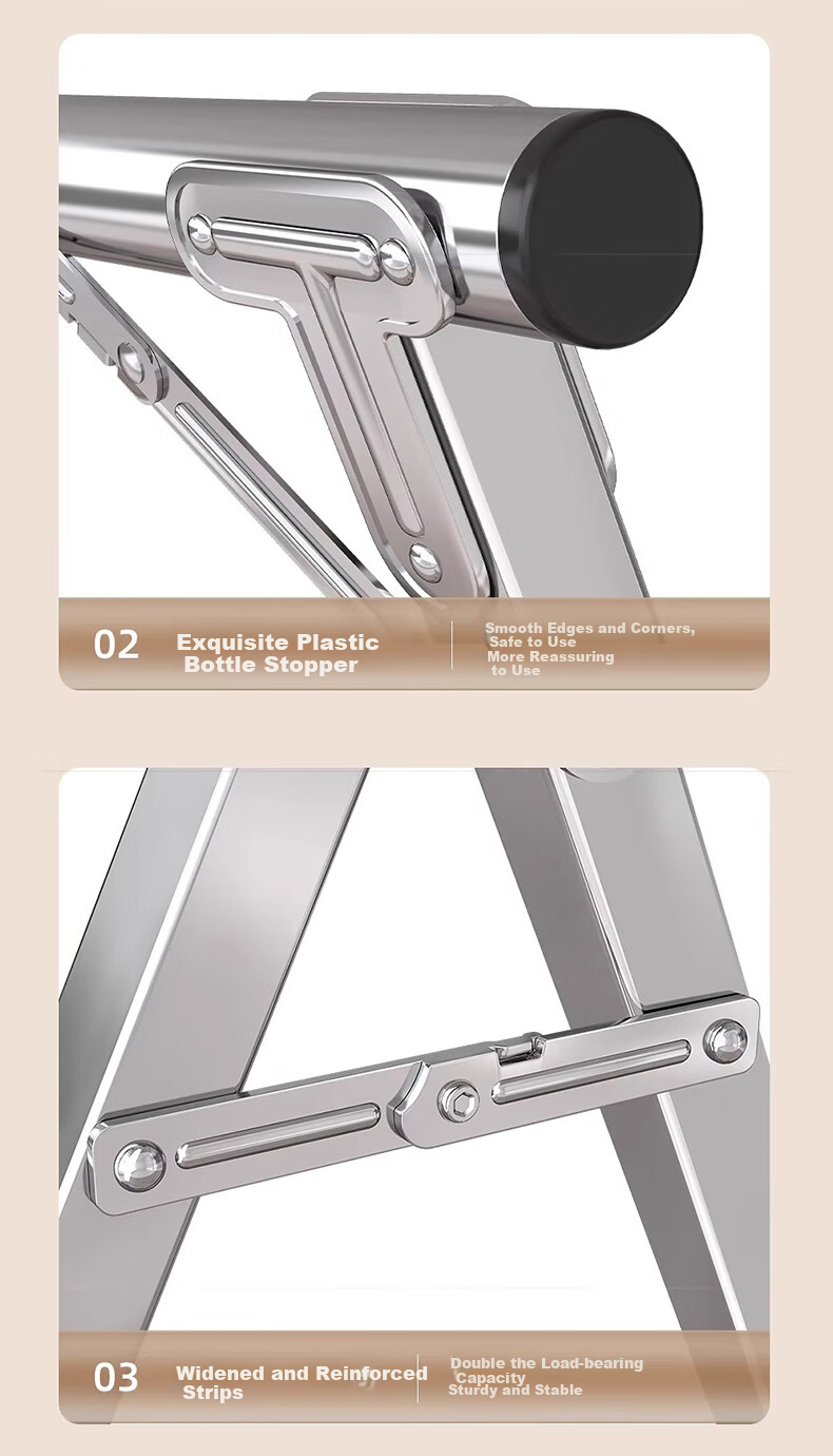Jingjiayi Foldable Clothes Drying Rack, Freestanding Laundry Hanger for Indoor And Outdoor Balcony, Quilt Drying Stand, Home Use, No Installation Required 6