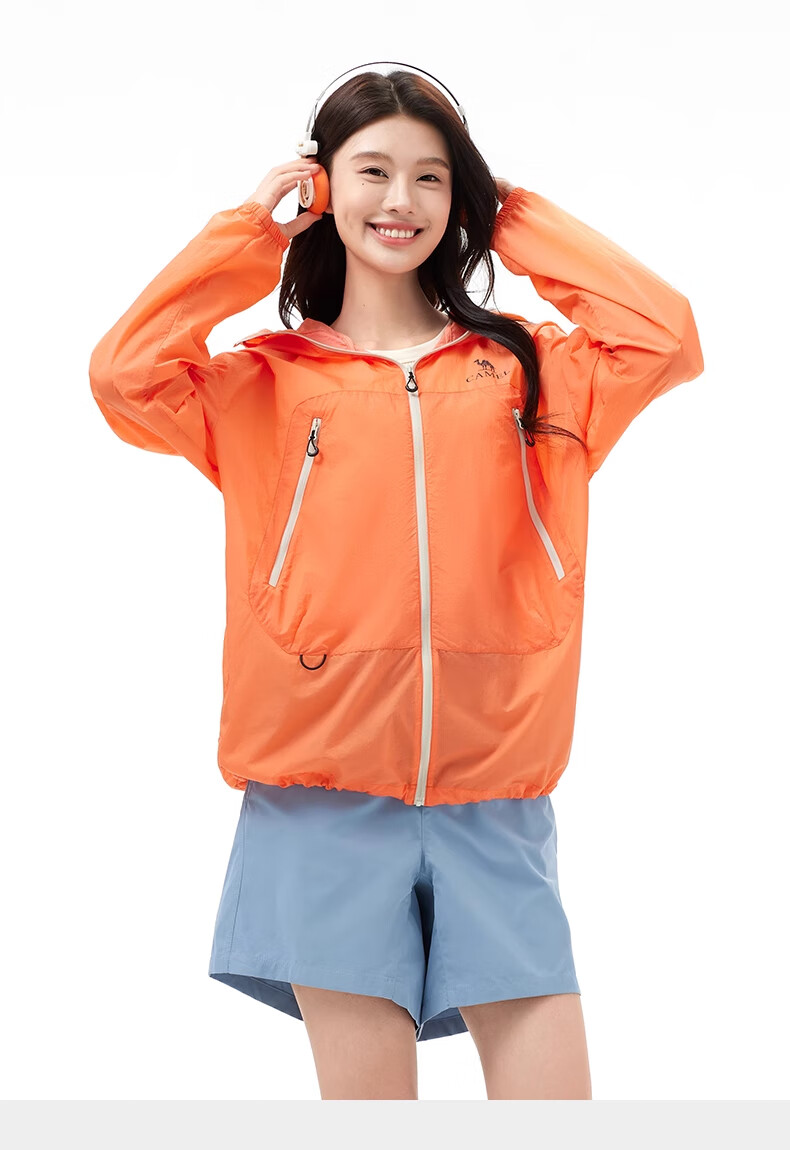 CAMEL [Wang Junkai's Choice], Sun Protection Clothing UPF50+, Breathable Cool-Feeling UV Protection Outdoor Fishing Jacket 16