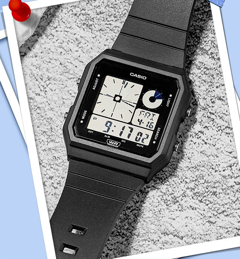 Casio Watch, Retro Square Design for Men And Women, Student Waterproof Digital Watch, LF-20W 3