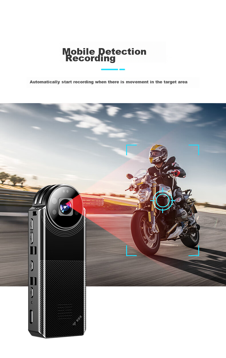 Aigo Action Camera, High-Definition Portable Sports Camera, Compact Video Recorder, S12 Model, 128GB Storage 7