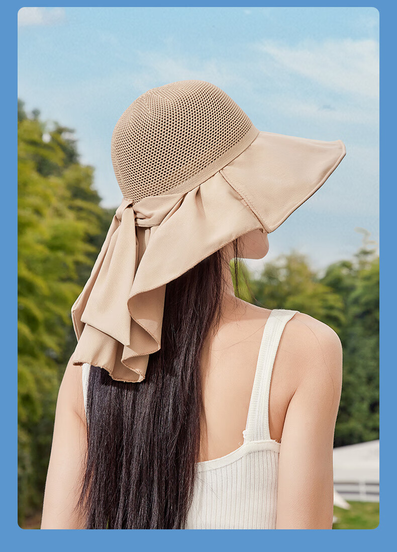 TUCANO Sun Protection Hat for Women, Sun Visor Cap, Summer Black Gel UV Protection Cycling Hat with Wide Brim And Round Top 7