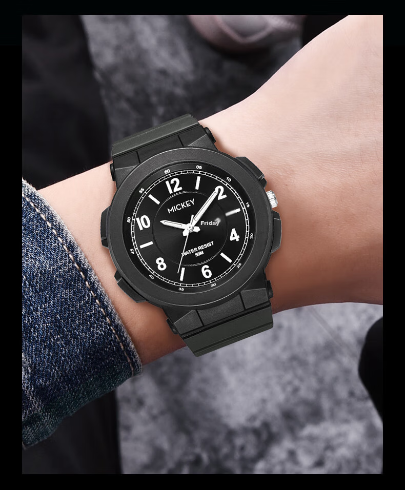 Disney Student Watch, Simple Waterproof Quartz Watch, for Teenagers in Middle And High School, Exam Watch, Back-To Gift for Students 10