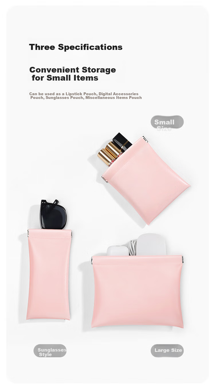 Biyoumei Travel Storage Bag, Elastic Mouth Makeup Organizer, Accessories Storage And Organization, Portable Travel Accessory 3