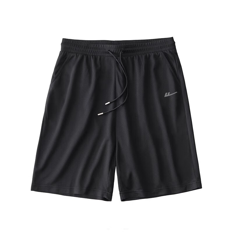 Huili Quick-Dry Pants for Men, Outdoor Ice Silk Sports Shorts, Breathable Casual Running Fitness Drawstring Five-Point Shorts 11
