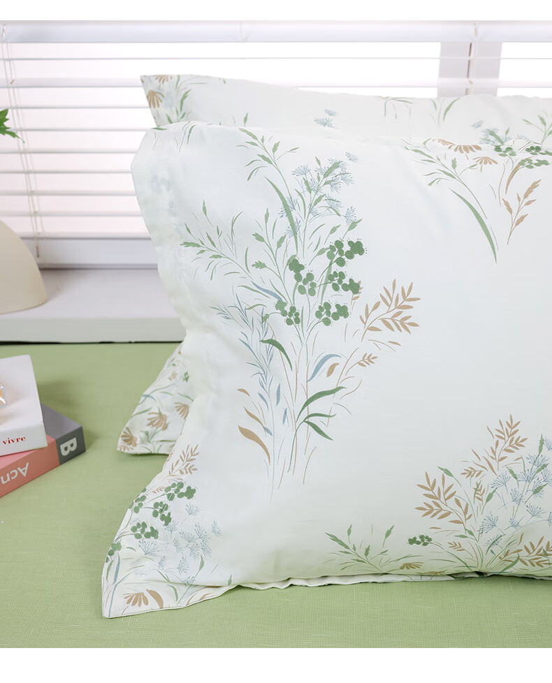 Grace Pillowcases, All-Cotton, Set of Two, Pillow Covers for Adult Home Use, Manshan 48*74cm 7