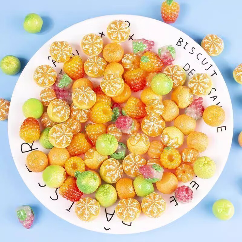 Lankupa Mini Blind Box Toy, Realistic Fruit-Shaped Miniature Toys, Student Prizes for Class Sharing, National Day Small Gifts 1