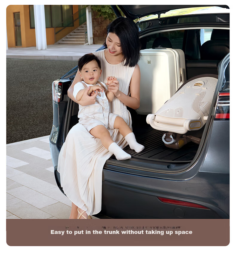 BabyGood V16MAX Yunqi Sand Stroller Large Wheel High Landscape One-Click Folding Sit and Recline Baby Stroller 30