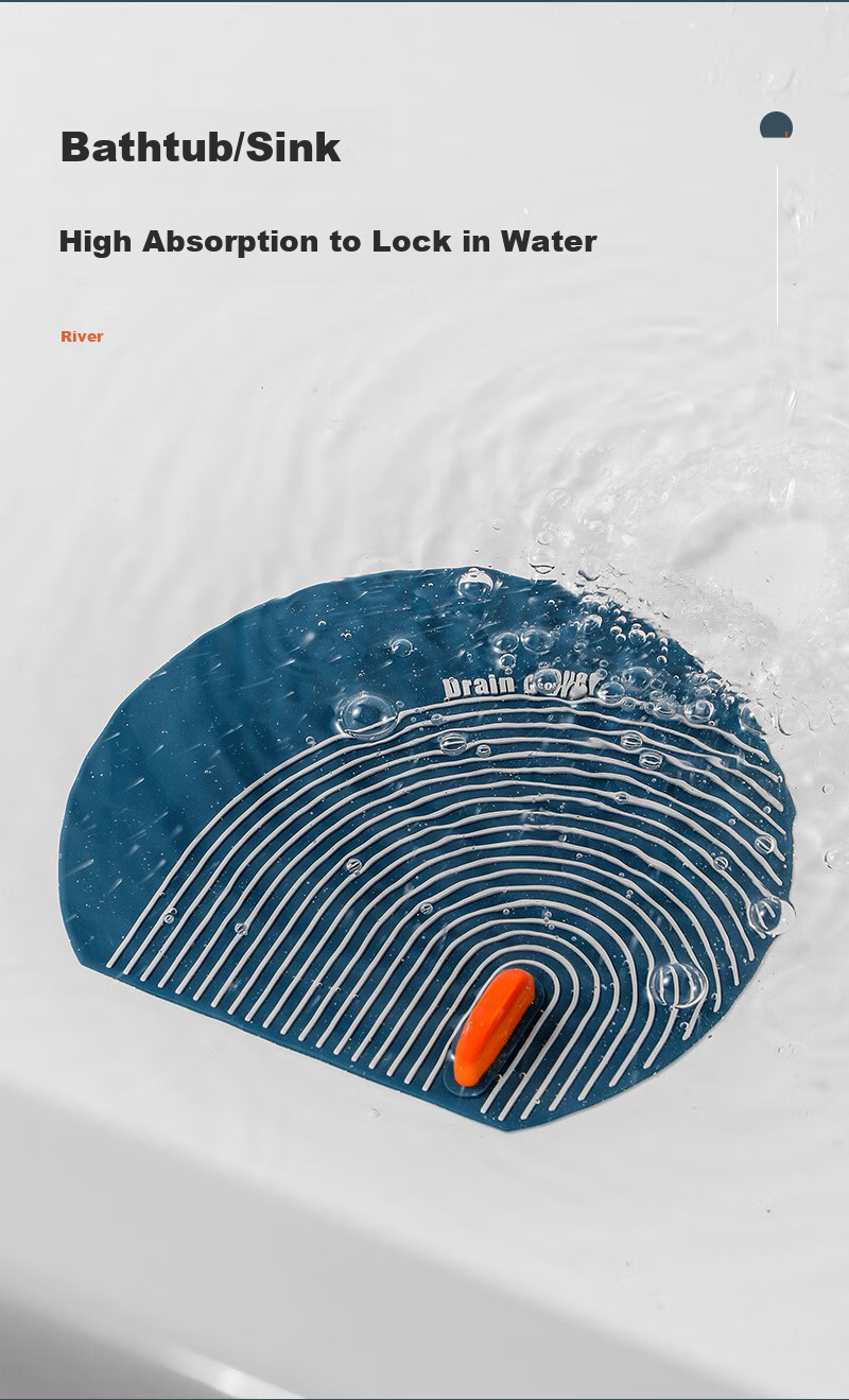 Youjialiangpin Silicone Floor Drain Anti-Odor Cover, Bathroom Drain Seal Cover, Anti-Smell Washing Machine Floor Drai 3