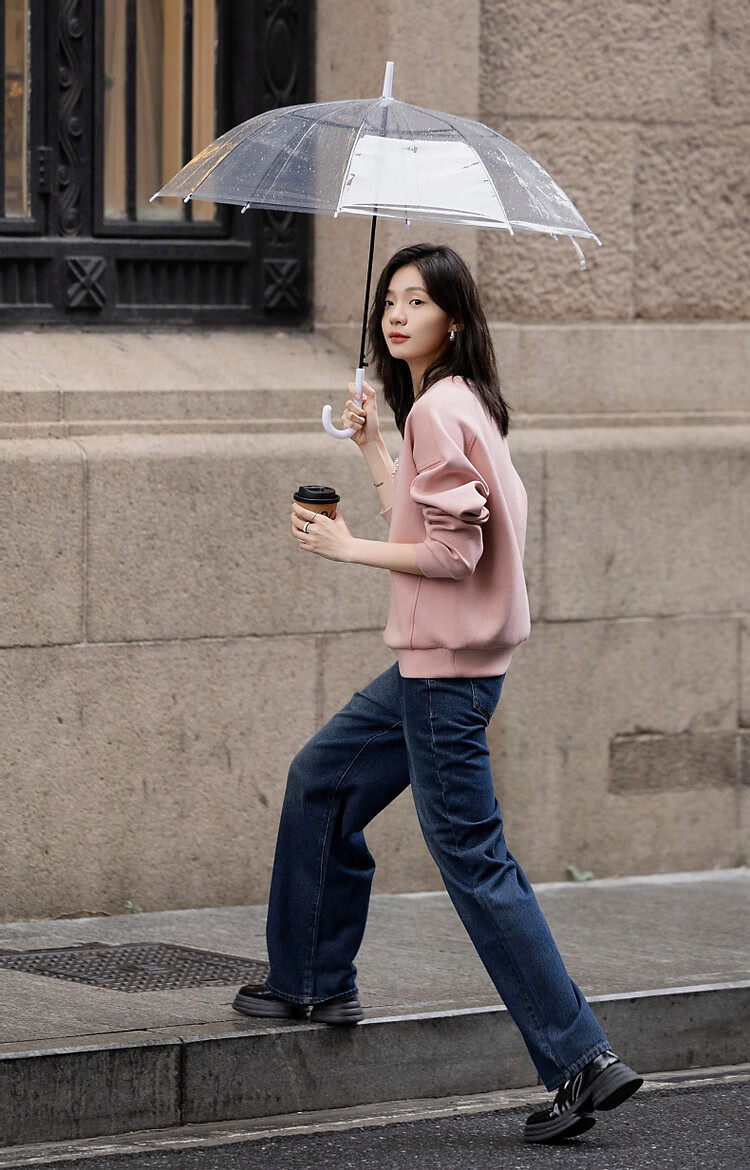Dme [350G Air Layer] Spring Fashion Round Neck Beaded Letter Embroidery Loose-Fitting Fitted Sweatshirt Women's Top 21