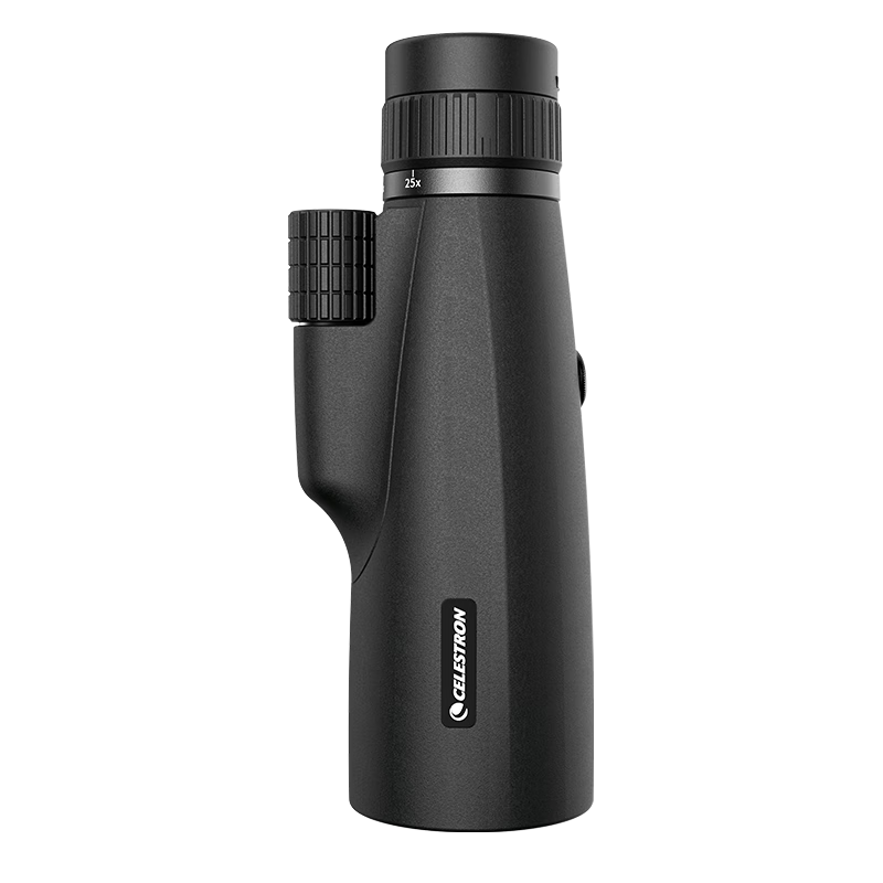 Xingtelang Litu 10-25x50 Variable Magnification Portable Monocular Phone Telescope for Outdoor Hiking And Concerts, Black