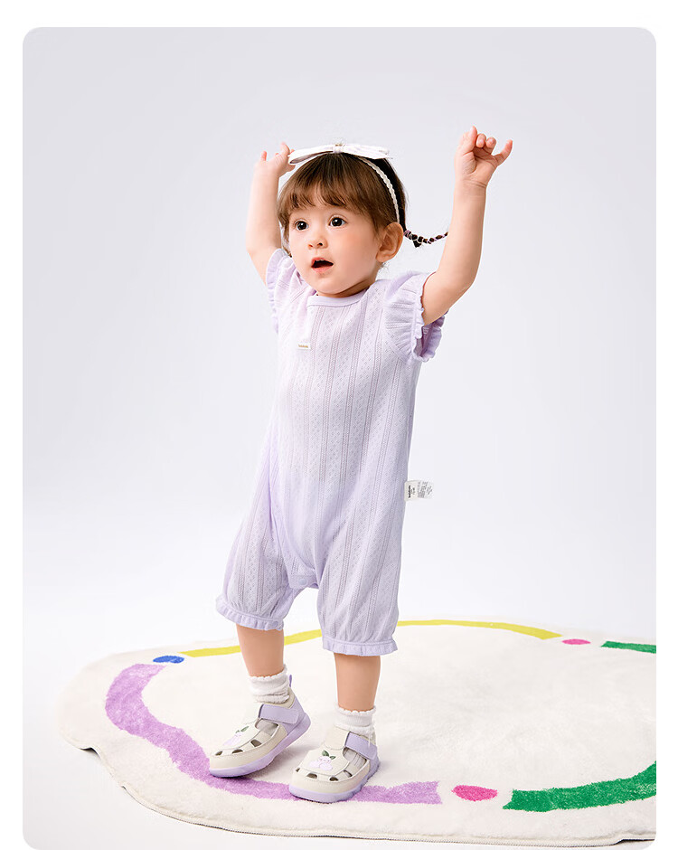 BALABALA Children's Clothing, Baby Romper, Pure Cotton, 2026 Summer New Style, Two-Piece Set, Infant Newborn Breathable Clothes, Soft And Cute 5